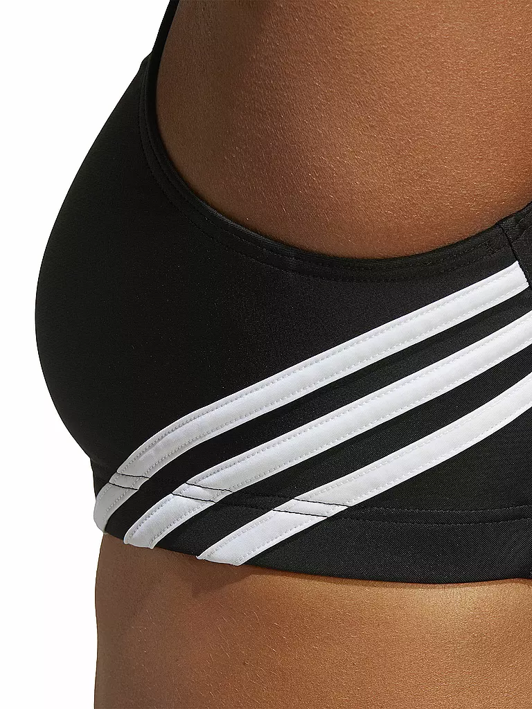 ADIDAS Damen Bikini 3 Streifen Schwarz